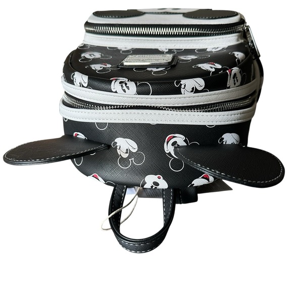 Disney Parks Loungefly Black White Mickey Mini Backpack 2025 Classic NWT NEW Tag - Picture 4 of 15